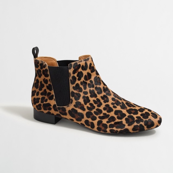 j crew leopard boots
